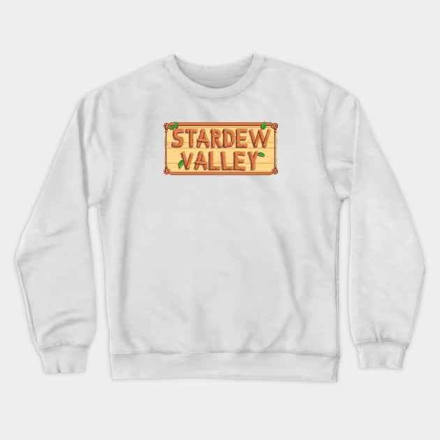 Stardew Valley Sign Crewneck Sweatshirt by SpriteGuy95